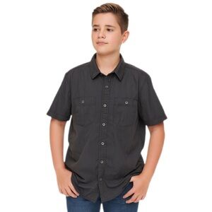 Tony Hawk Short Sleeve Button Down — Size Boy’s L